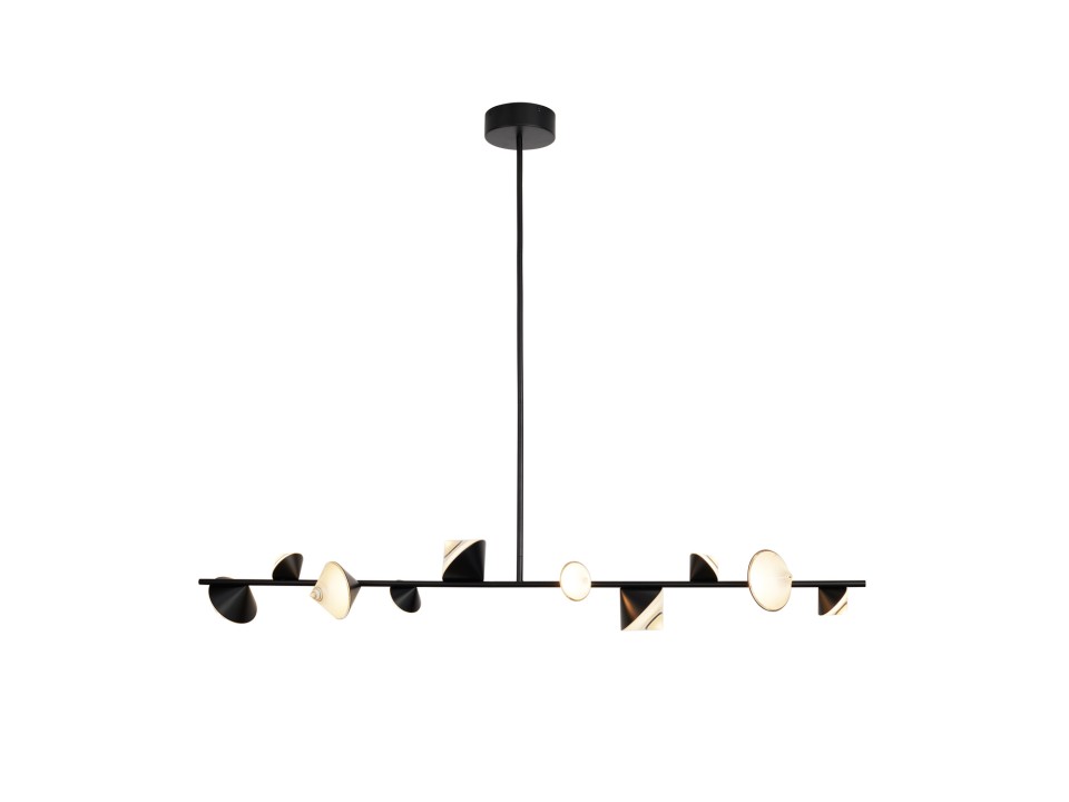 Lampa wisząca CONE LED czarna 130 cm Step Into Design