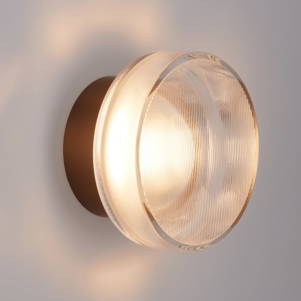 Lampa ścienna CARMELLO 13,5 cm złota Step Into Design