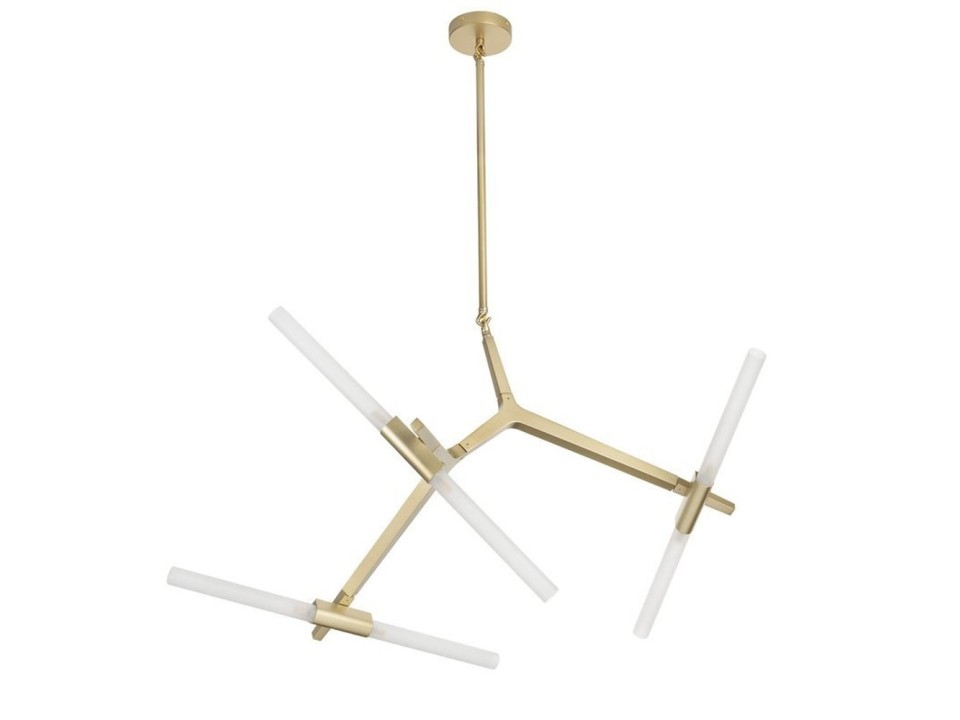 Lampa wisząca STICKS-6 złota Step Into Design