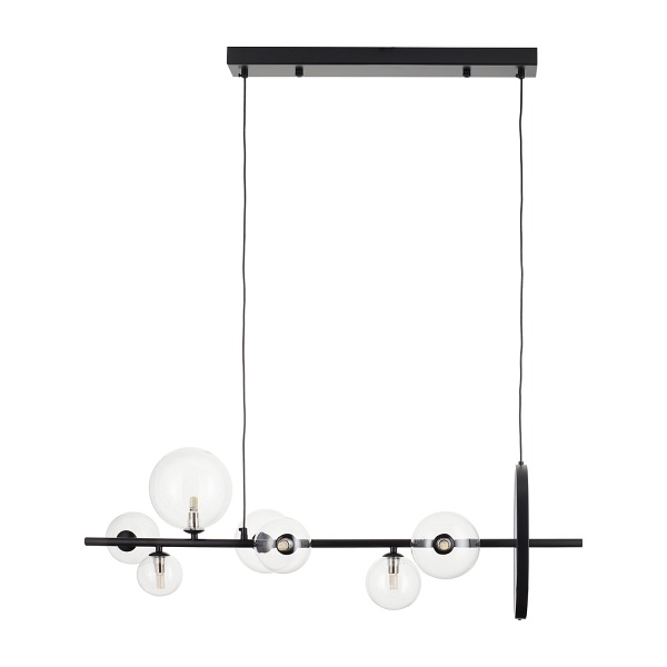 Lampa wisząca ORION LONG-90 czarna 90 cm Step Into Design