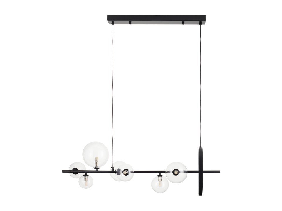 Lampa wisząca ORION LONG-90 czarna 90 cm Step Into Design