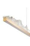 Lampa wisząca MONTANA LONG LED złota 125 cm Step Into Design
