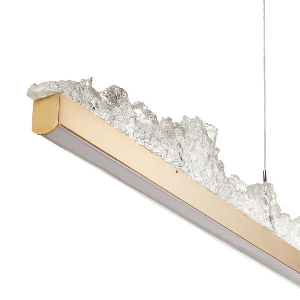 Lampa wisząca MONTANA LONG LED złota 125 cm Step Into Design