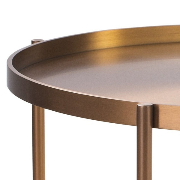 Stolik kawowy MOON miedziany Step Into Design