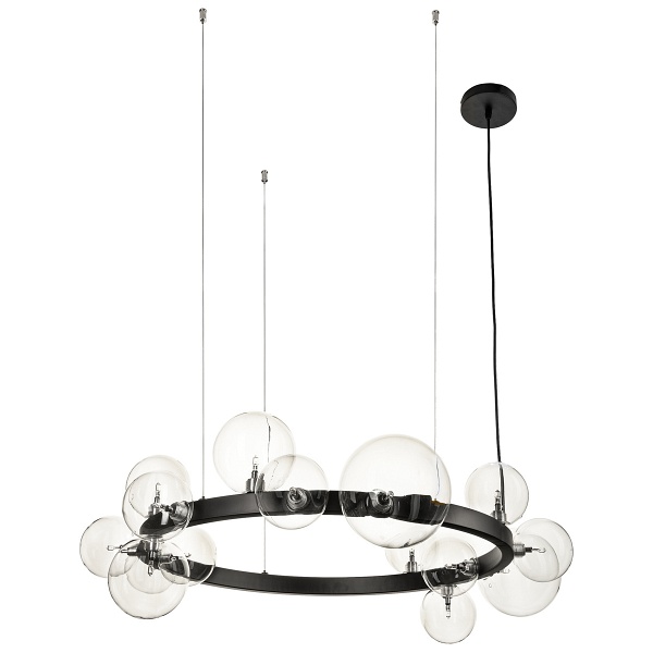 Lampa wisząca ORION czarna 85 cm Step Into Design