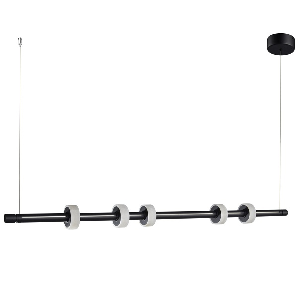 Lampa wisząca RINGO LED czarna 150 cm Step Into Design