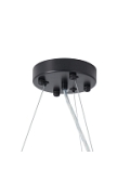 Lampa wisząca BOTANIKA 80 cm -czarna, G9, regulowana, designerska - Step Into Design
