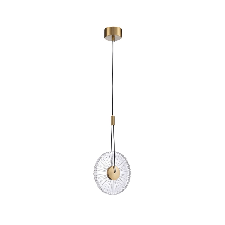 Lampa wisząca SUNBLAST - LED 20 cm, złota - Step Into Design