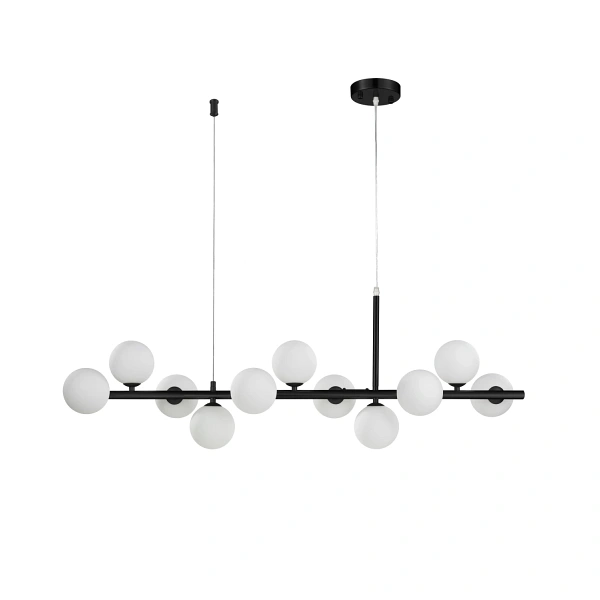 Lampa wisząca MINI MOON czarna 100 cm Step Into Design