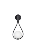 Lampa ścienna DROP 45 cm czarna - Step Into Design