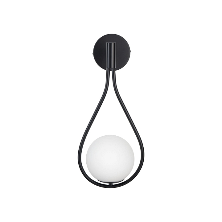 Lampa ścienna DROP 45 cm czarna - Step Into Design