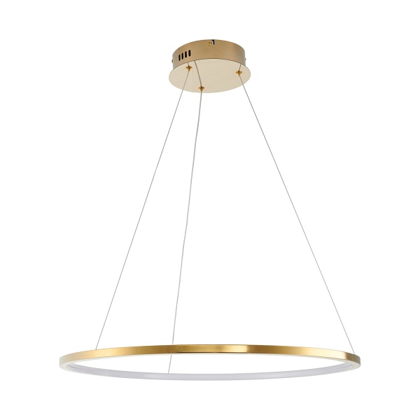 Lampa wisząca CIRCLE SLIM 60 LED złoty 60 cm Step Into Design