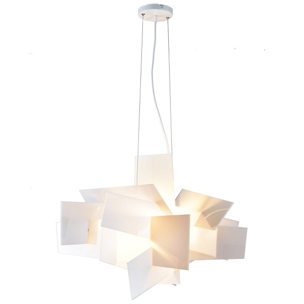 Lampa wisząca FAME biała 65 cm Step Into Design