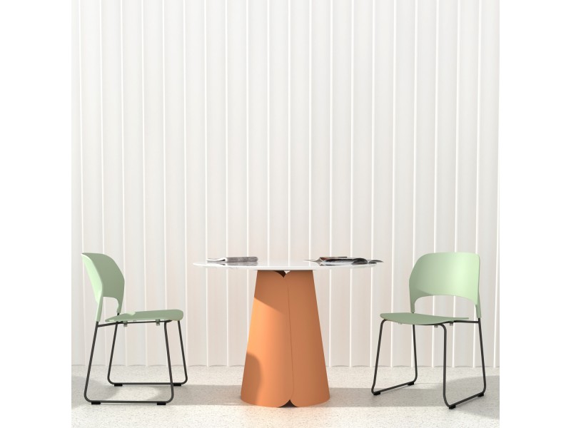 Krzesło TIPICO biało czarne Step Into Design