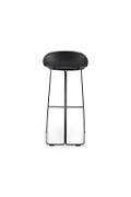 Hoker CARO BAR designerski czarny 75 cm - Step Into Design