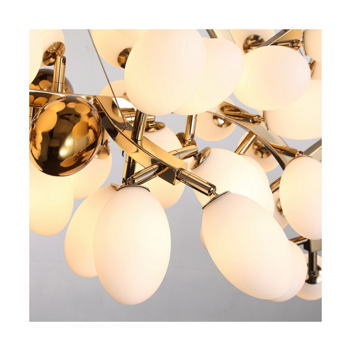 Lampa wisząca VALENTINA 150 cm biało złota - Step Into Design