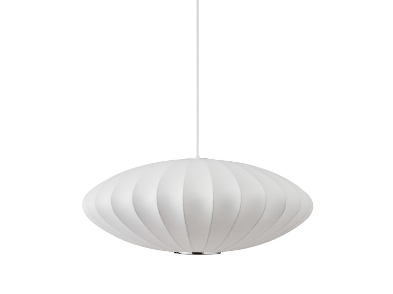 Lampa wisząca SILK FLAT biała 60 cm Step Into Design