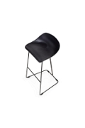 Hoker CARO BAR designerski czarny 75 cm - Step Into Design