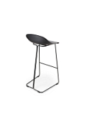 Hoker CARO BAR designerski czarny 75 cm - Step Into Design