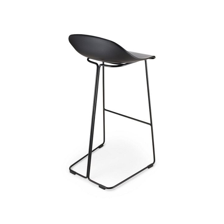 Hoker CARO BAR designerski czarny 75 cm - Step Into Design