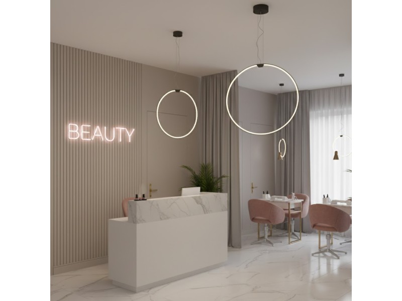 ACIRCULO - oprawa wisząca LED Ø600, czarna Step Into Design