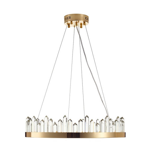 Lampa wisząca LUSSO LED złota 60 cm Step Into Design