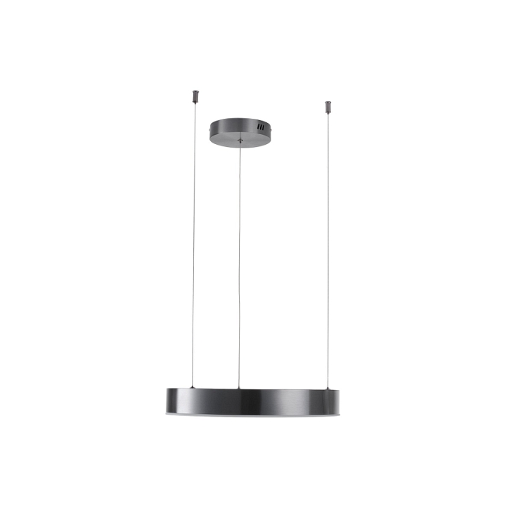 Lampa wisząca CIRCLE 40 LED tytanowa 40 cm - Step Into Design