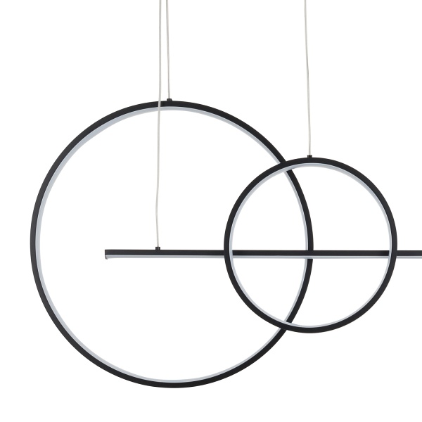 Lampa wisząca NEW AGE LED 120 cm - oprawa sufitowa czarna Step Into Design