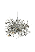 Lampa wisząca MONETTI 40 cm - chrom, dekoracyjna - Step Into Design
