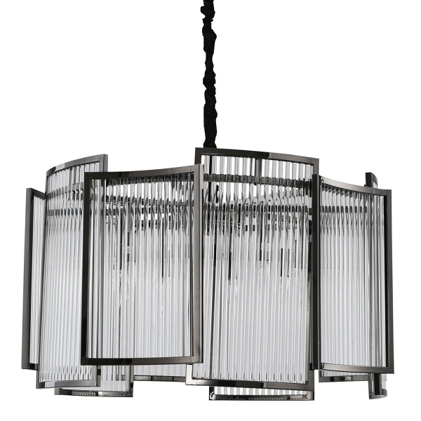 Lampa wisząca IMPERIO czarna 80 cm Step Into Design