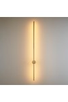 Kinkiet ścienny SPARO LED – oprawa liniowa złoty połysk, 120 cm Step Into Design