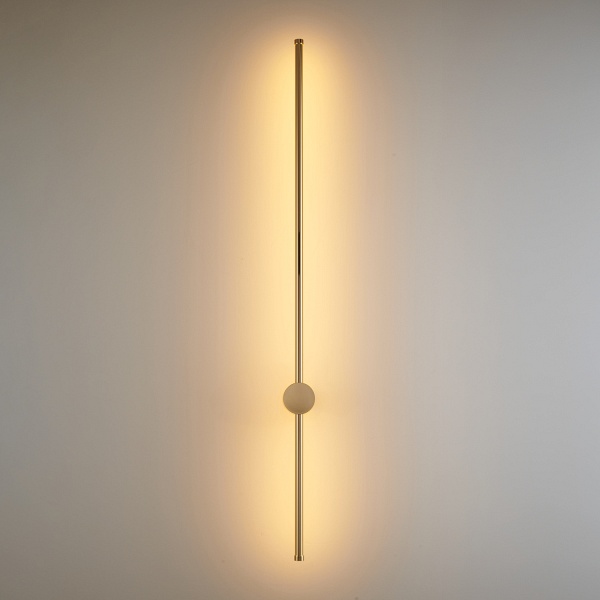 inkiet ścienny SPARO LED – oprawa liniowa złoty połysk, 100 cm Step Into Design