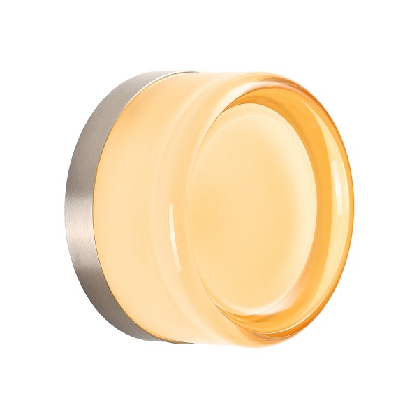 Lampa ścienna CANDY LED 13,5 cm bursztynowa- minimalistyczny kinkiet Step Into Design