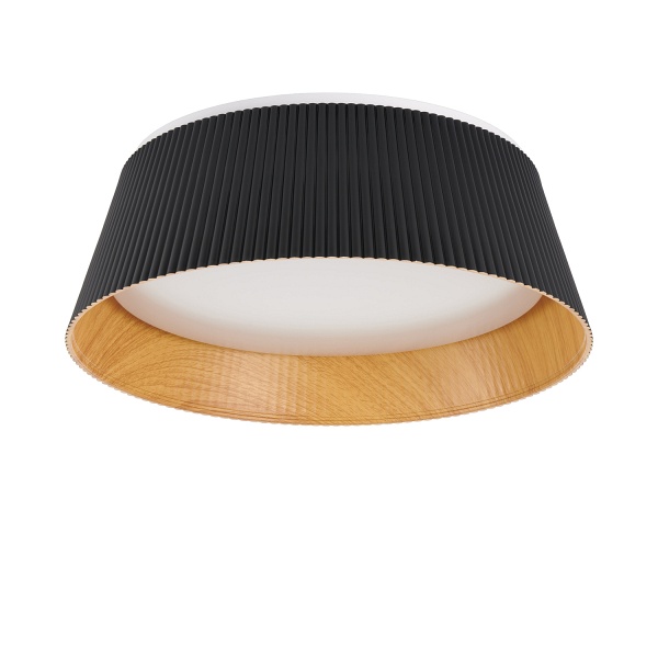 Plafon sufitowy FRILL LED czarny 45 cm Step Into Design