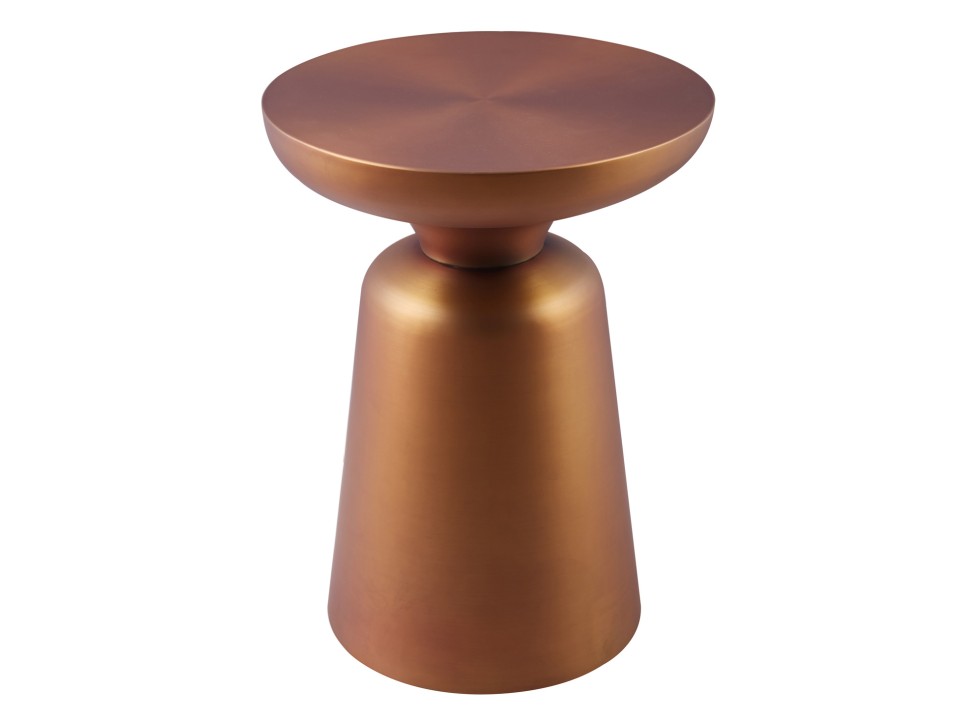 Stolik kawowy TOTEM miedziany 60 cm Step Into Design