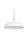 Lampa wisząca SAUCER 45 cm - biała minimalistyczna oprawa do wnętrz nowoczesnych - Step Into Design