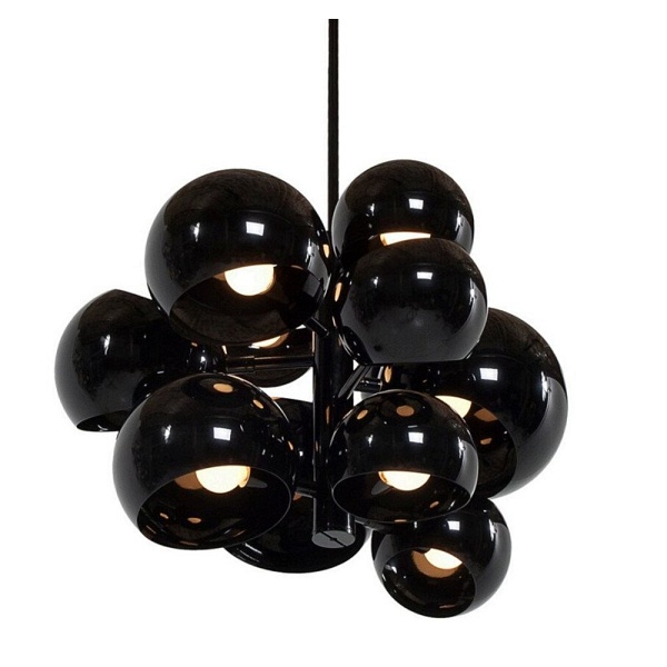 Lampa wisząca ASTRONOMY-11 czarna 55 cm Step Into Design