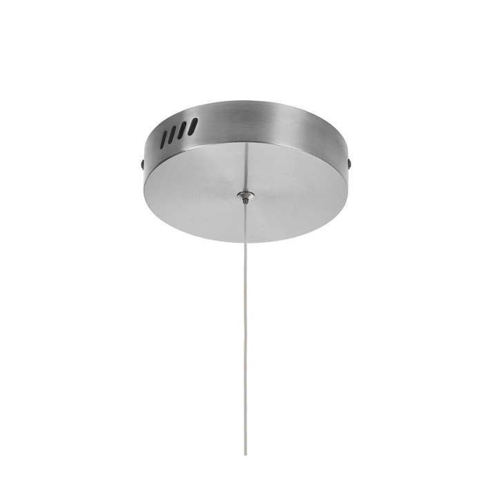 Lampa wisząca CIRCLE 100 cm - LED, ring nikiel szczotkowany - Step Into Design