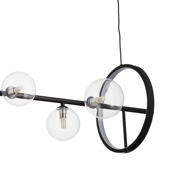 Lampa wisząca ORION LONG-90 czarna 90 cm Step Into Design