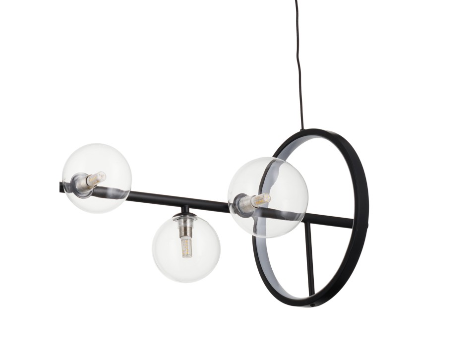 Lampa wisząca ORION LONG-90 czarna 90 cm Step Into Design