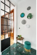 Pufa welurowa VELVET miętowa L Step Into Design
