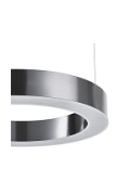 Lampa wisząca CIRCLE 40 LED tytanowa 40 cm - Step Into Design