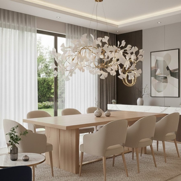 Lampa wisząca BOTANIKA WAVE 125 cm - G9, regulowana Step Into Design