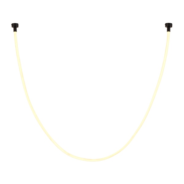 Lampa wisząca SNAKE LED wąż ledowy czarna 300 cm Step Into Design