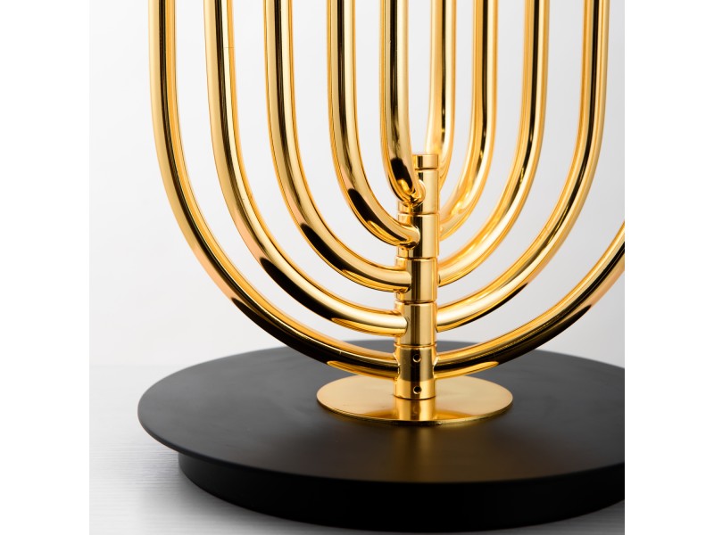 Lampa stołowa DOLCE VITA czarno złota 60 cm Step Into Design