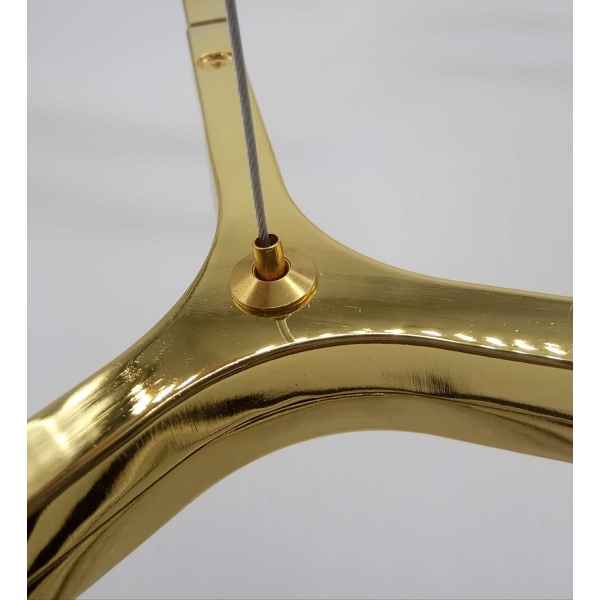 Lampa wisząca CANDLES-12A złota 75 cm Step Into Design