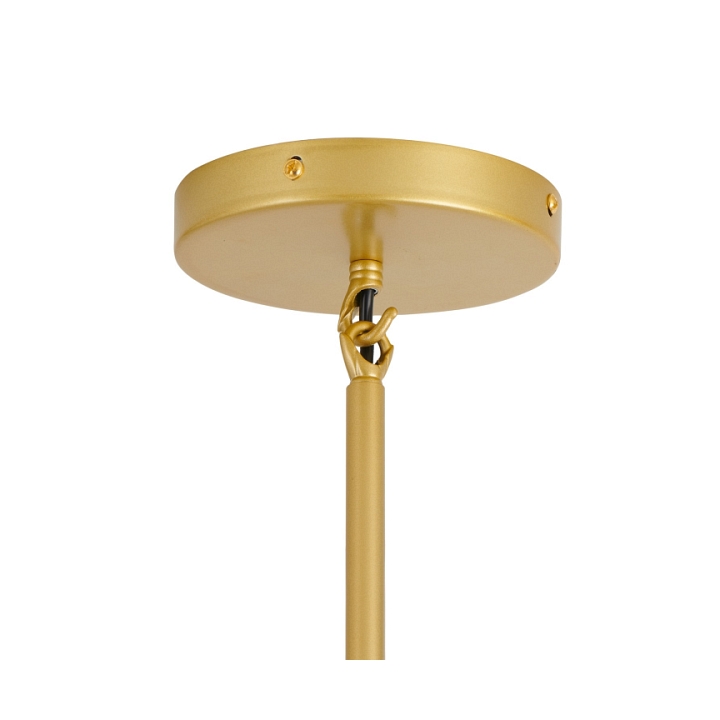 Lampa wisząca MODERN ORCHID-9 złoto szara 150 cm - Step Into Design