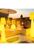 Lampa ogrodowa kula BALL XL biała 80 cm Step Into Design