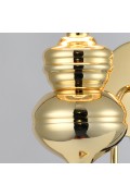Lampa ścienna QUEEN złota 18 cm Step Into Design