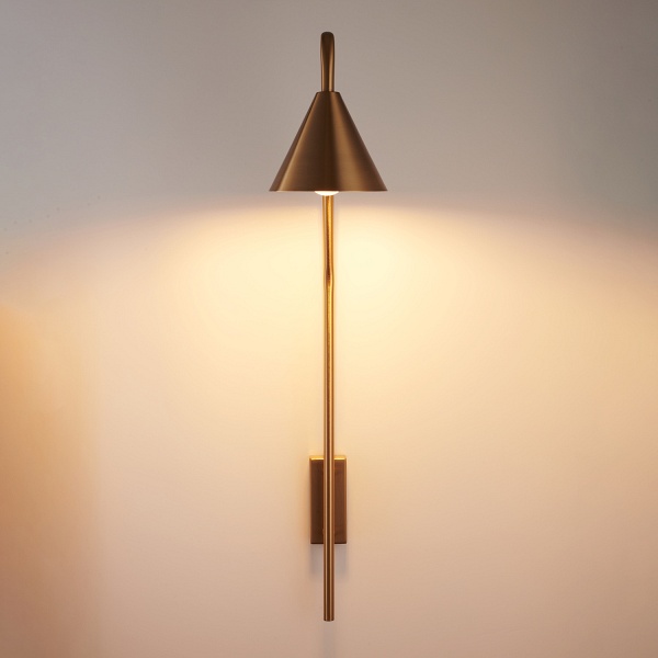 Lampa ścienna PRIMO gold 70 cm Step Into Design
